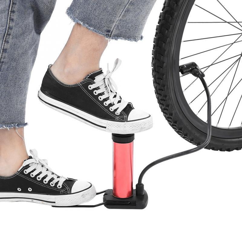 Portable Mini Foot Pump for Bicycle, Bike, and Car - infinityexculsivestore.com