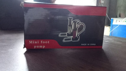 Portable Mini Foot Pump for Bicycle, Bike, and Car - infinityexculsivestore.com