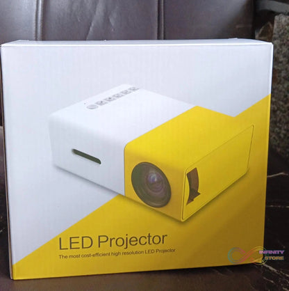 Portable Mini LED Projector (1 Set) - infinityexculsivestore.com