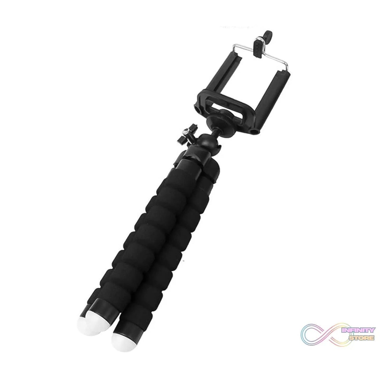 Portable Mini Octopus Tripod Stand with Phone Holder for Live Selfie, Mobile Phone Portable and Adjustable Stand - infinityexculsivestore.com