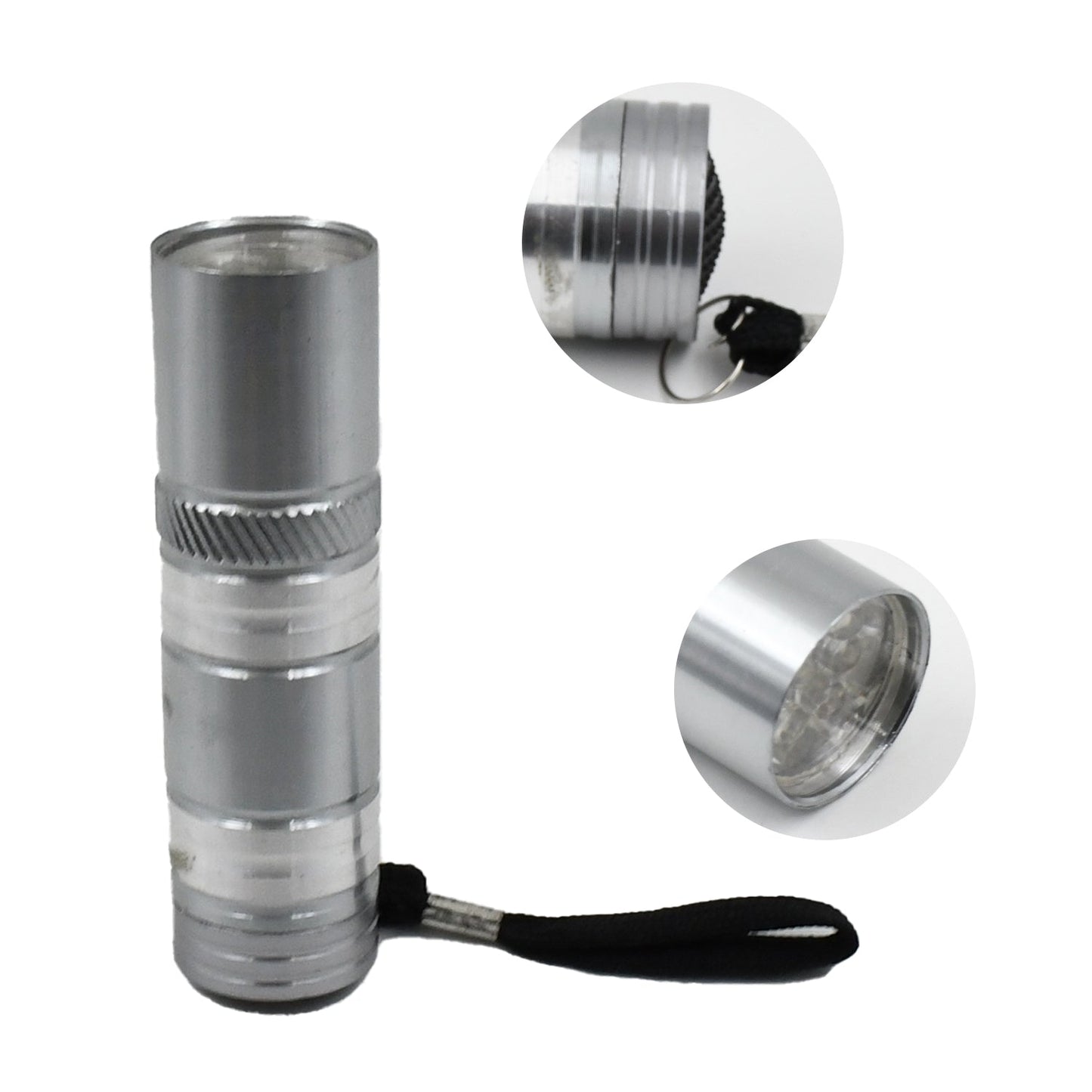 Portable Mini Torch / Flashlight LED Powerful High Lumens Pen Light Easy To Carry, Portable Pocket Compact Torch for Emergency 3 Battery operated (Battery not included / 1 pc) - infinityexculsivestore.com
