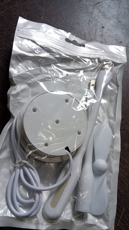 Portable Mini USB Fan, USB Ligh & USB 3 HUB / Port Combo - infinityexculsivestore.com