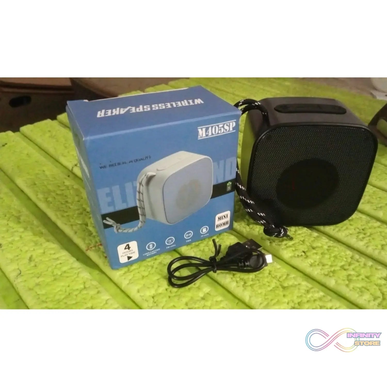 Portable Mini Wireless Bluetooth Speaker (Multicolor / Pack of 1) - infinityexculsivestore.com
