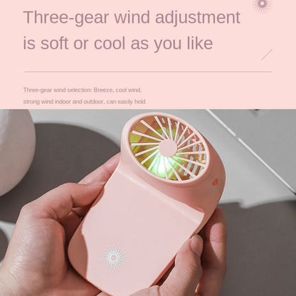Portable Mobile Phone Holder Fan Personal Fan Multi - Function Fan Handheld Charging Fan (Battery Not Include) - infinityexculsivestore.com