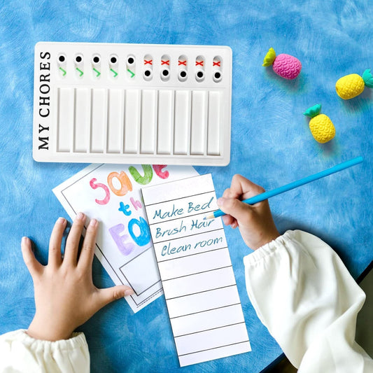 Portable My Chores Home Note Board Management Planning Memo Boards Reminding Time. (Size : - 20x12Cm) - infinityexculsivestore.com