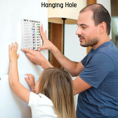 Portable My Chores Home Note Board Management Planning Memo Boards Reminding Time. (Size : - 20x12Cm) - infinityexculsivestore.com