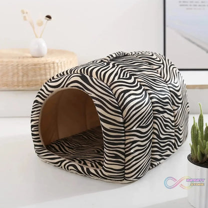 Portable Plush Sponge 3D Pet Bed (1 Set) - infinityexculsivestore.com