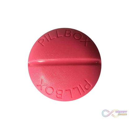 Portable Round Shape 4 Compartments Pill Box (1 Pc) - infinityexculsivestore.com