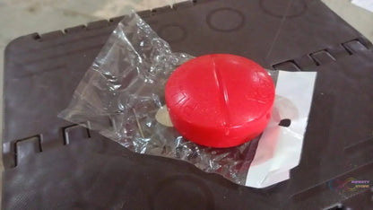 Portable Round Shape 4 Compartments Pill Box (1 Pc) - infinityexculsivestore.com