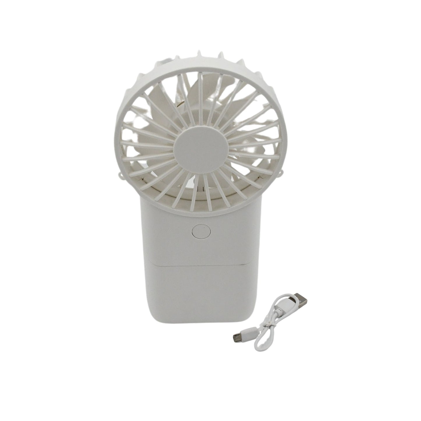 Portable Small Electric Fan, Handheld Fan With 3 Modes USB Rechargeable Mini Student Handheld Class Personal Fan (1 Pc) - infinityexculsivestore.com
