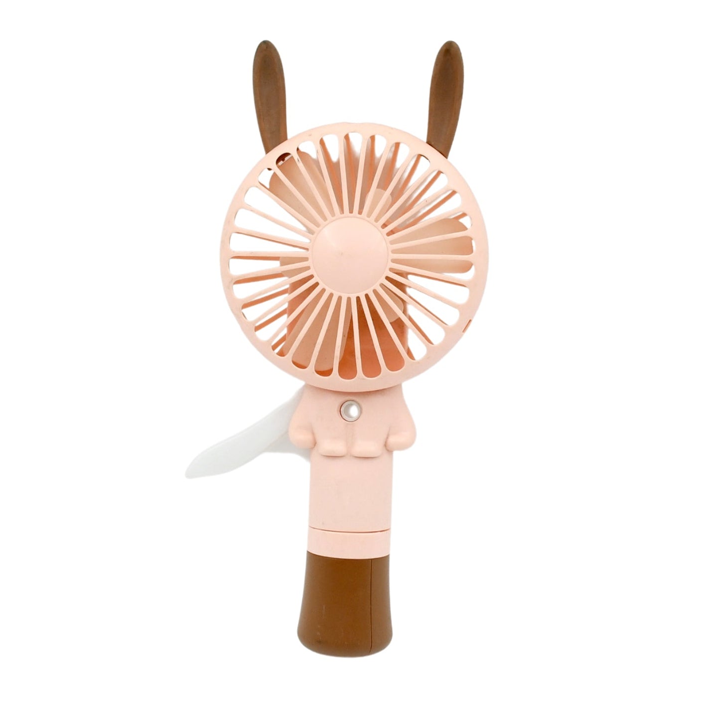 Portable Small Fan Handheld, Mini Student Handheld Dormitory Class Personal Fan Without Battery & USB Cable Operated Manual Hand Press Fan (1 Pc) - infinityexculsivestore.com