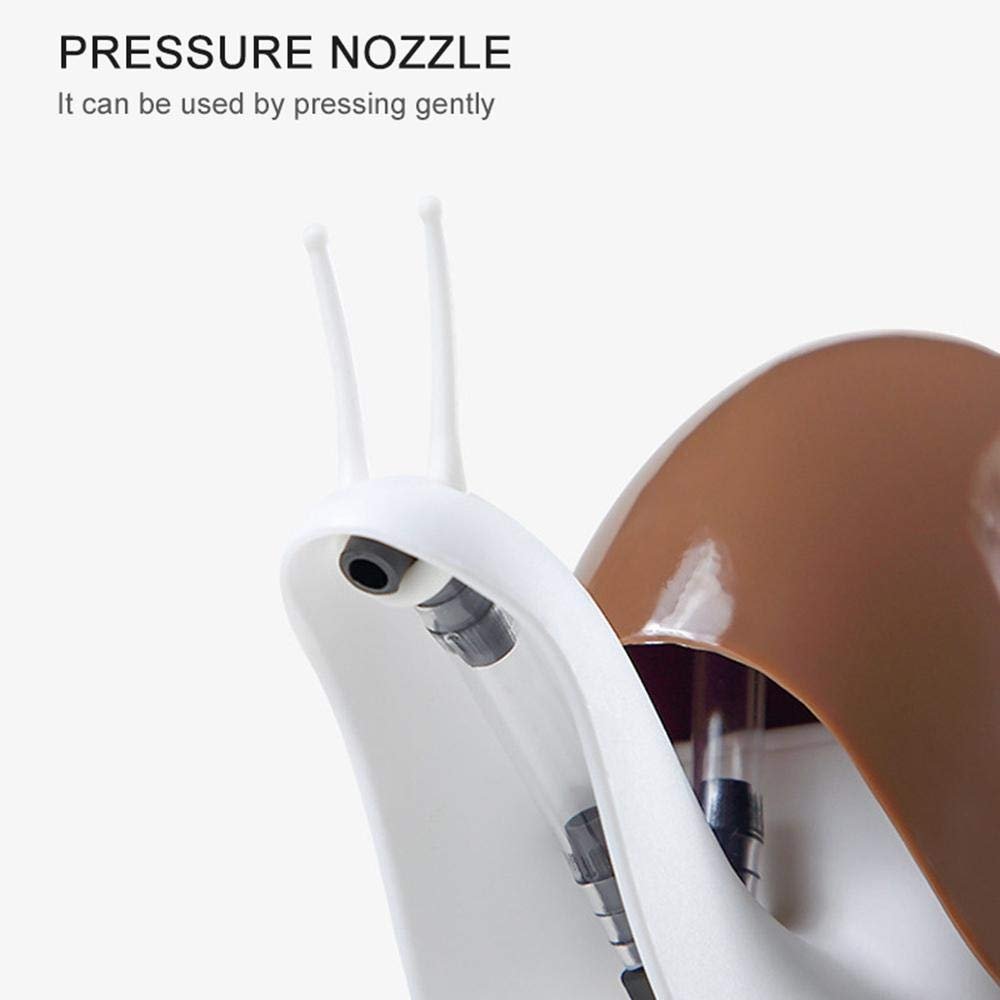 Portable Snail Shape Liquid Soap Dispenser - infinityexculsivestore.com