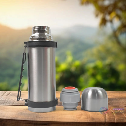 Portable Stainless Steel Coffee Tea Vacuum Flask Bottle (750ml / 1 Pc) - infinityexculsivestore.com