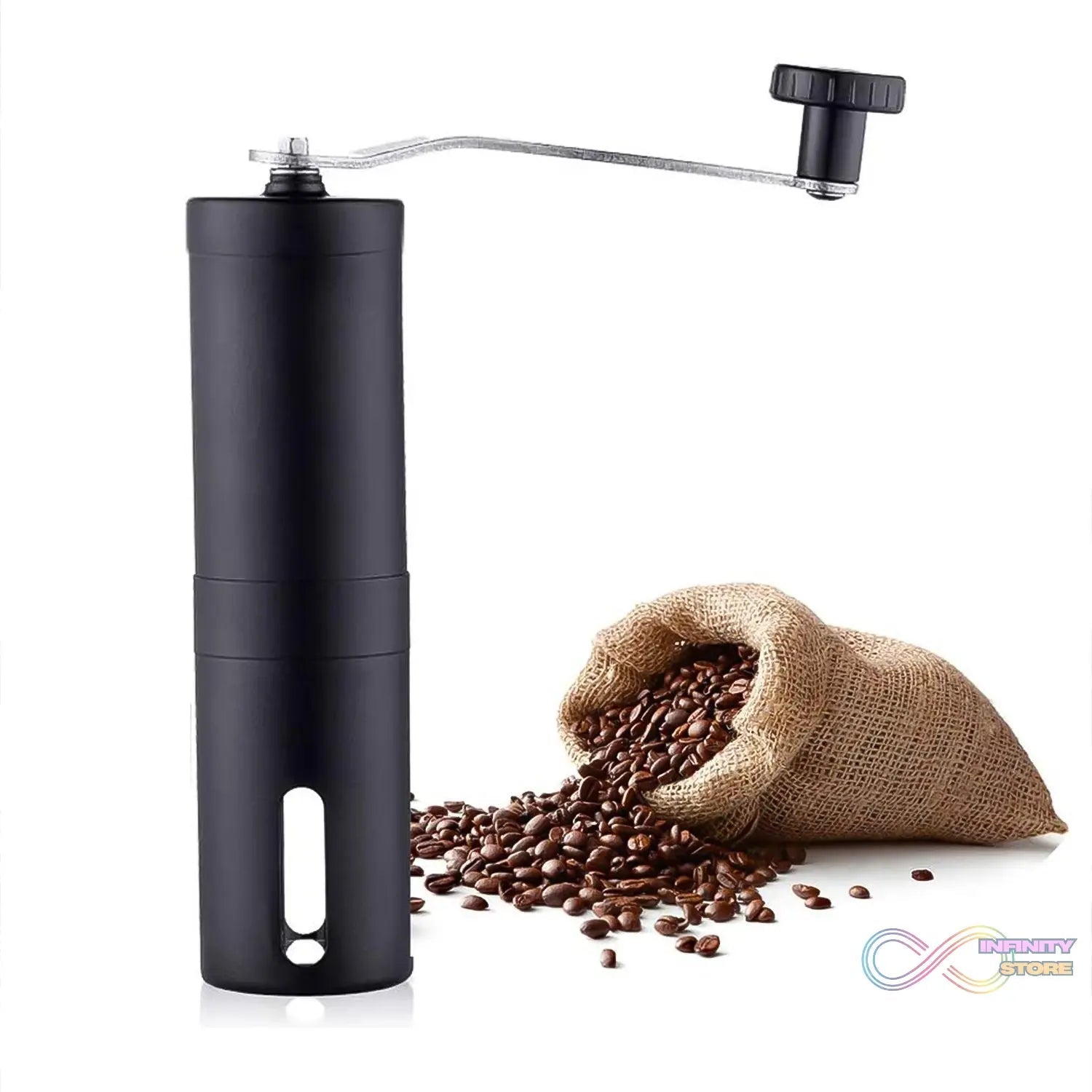 Portable Stainless Steel Manual Coffee Grinder (1 Pc) - infinityexculsivestore.com