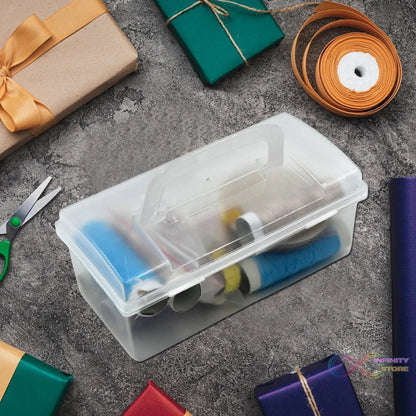 Portable Travel Sewing Kits Box, Sewing Tool Box for Home and Wedding Sewing Kit Essential Sewing Tools - infinityexculsivestore.com