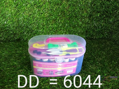 Compact and portable sewing kit with multiple thread options and tools for travel