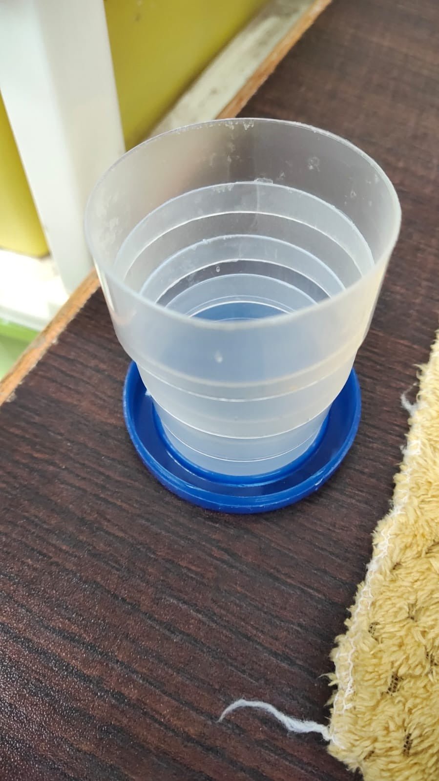 Portable Travelling Cup / Tumbler With Lid Folding / Pocket Glass (Pack of 1) - infinityexculsivestore.com