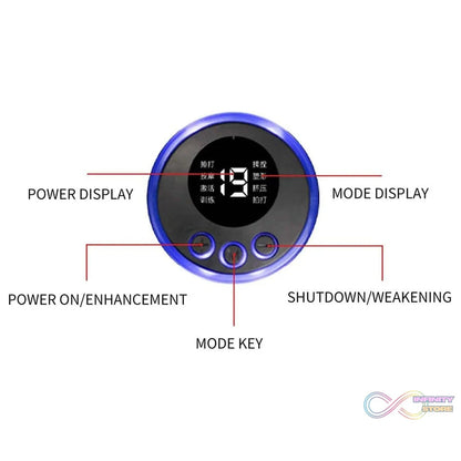 Portable USB Neck Massager Electric Neck Massager Automatic Massage Enhancer Mini Cervical Massager EMS - infinityexculsivestore.com
