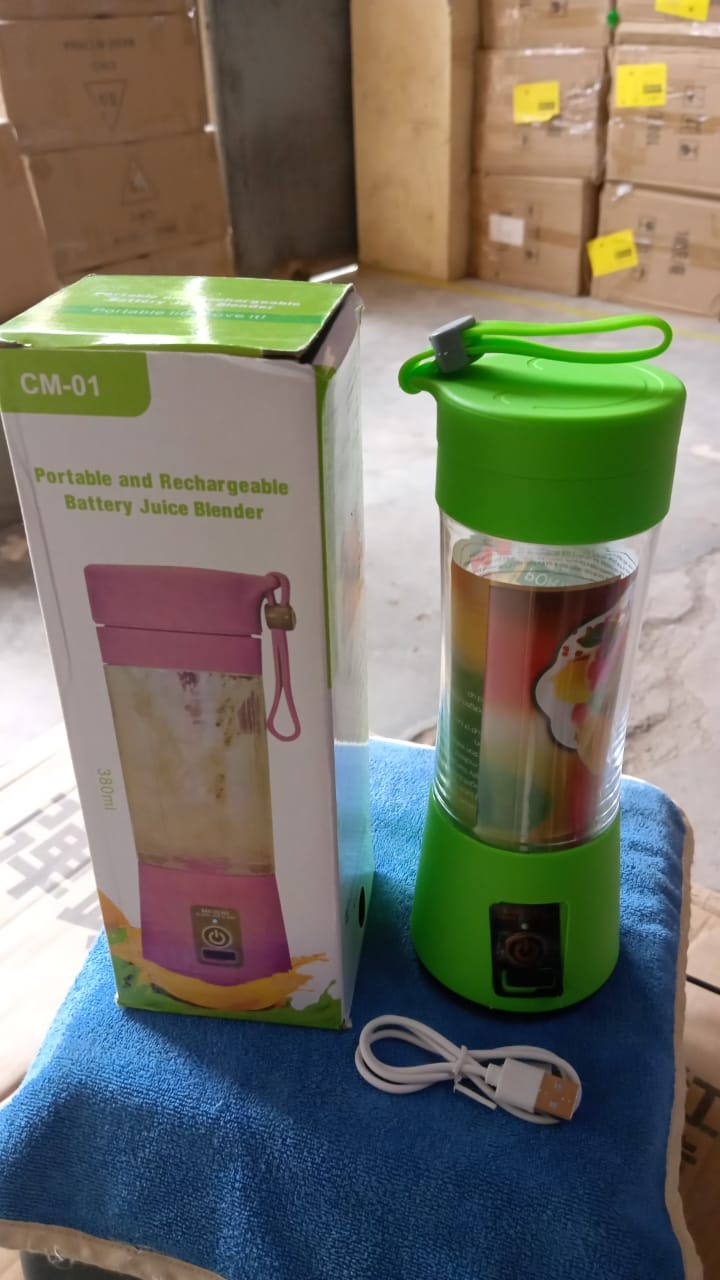 Portable USB Rechargeable 6 - Blade Juicer Blender - infinityexculsivestore.com