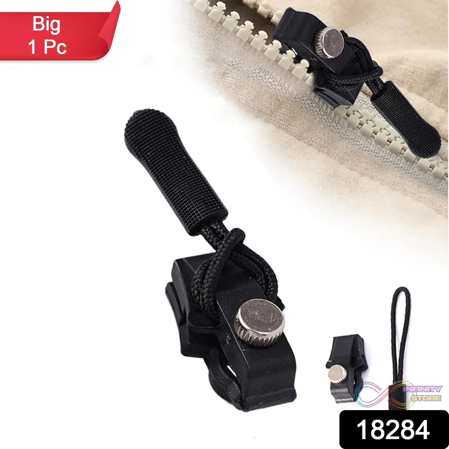 Portable Universal Detachable Zipper Slider (1 Pc / Big) - infinityexculsivestore.com