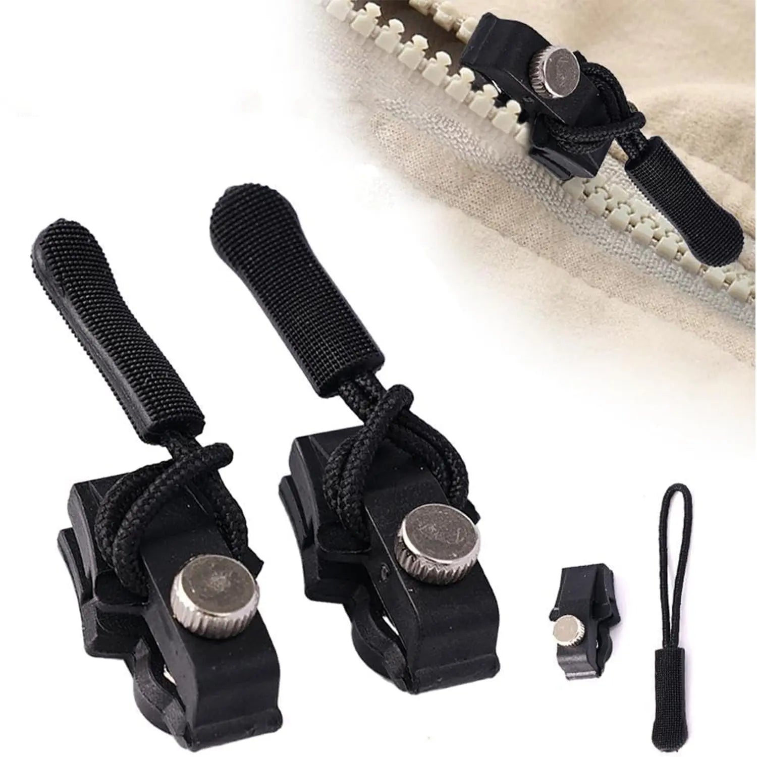 Portable Universal Detachable Zipper Slider (1 Pc / Medium) - infinityexculsivestore.com