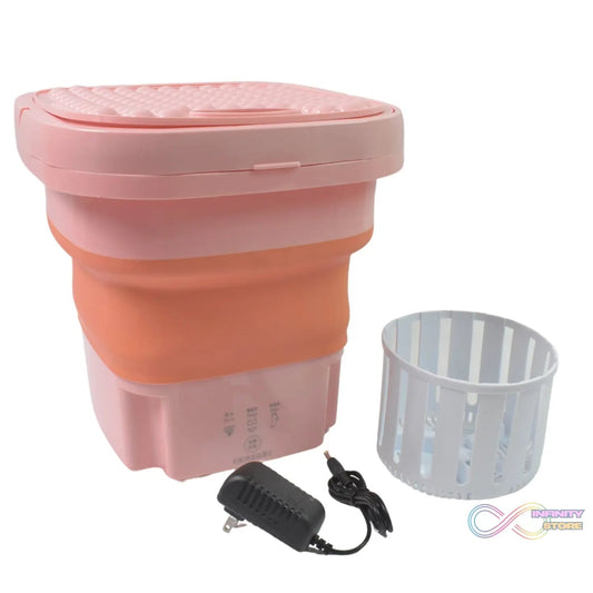 Portable Washing Machine, Foldable Washer and Dryer Combo (1 Set / Mix Color) - infinityexculsivestore.com