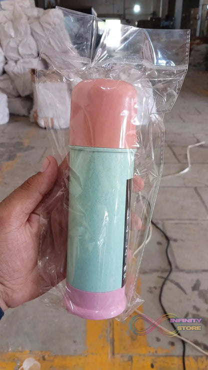 Portable Water Bottle (300 ML Approx / Mix Colors / Design) - infinityexculsivestore.com