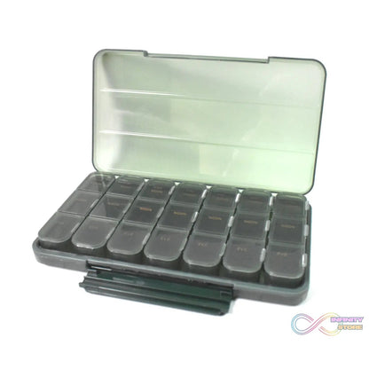 Portable Weekly Pill Box Organiser Daily Pill Keeper 21 Grid Container (1 Pc) - infinityexculsivestore.com
