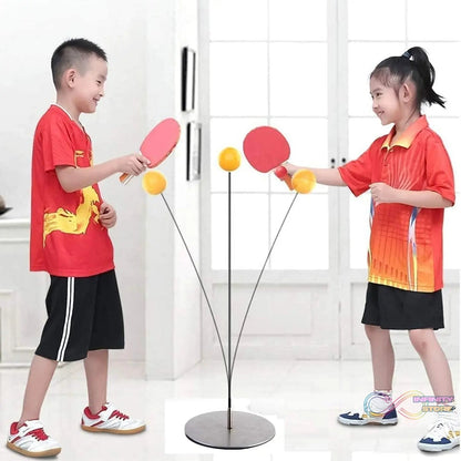 Portable Wiff Waff Rebound Table Tennis Trainer Set (1 Set) - infinityexculsivestore.com