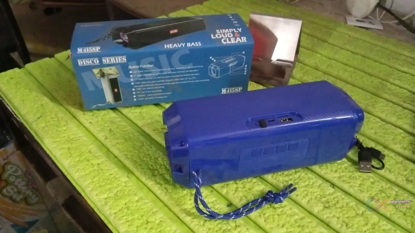 Portable Wireless Rechargeable Speaker Bluetooth Speaker (1 Pc) - infinityexculsivestore.com