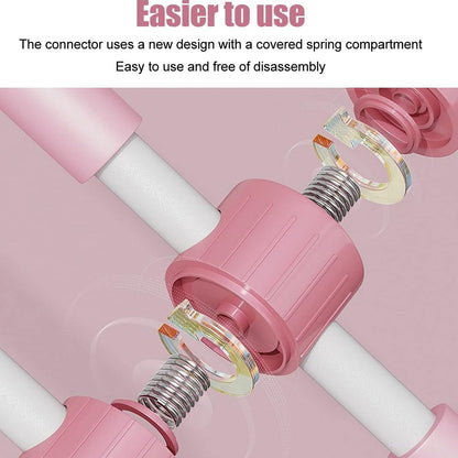 Posture Stretching Stick, Yoga Sticks Humpback Correction Open Shoulder Adjustable for Posture, Pain Relief Rotating Yoga Stick Retractable Dance Studio (1 Pc) - infinityexculsivestore.com