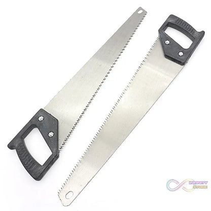 Hand saw with 450mm hardened steel blades.