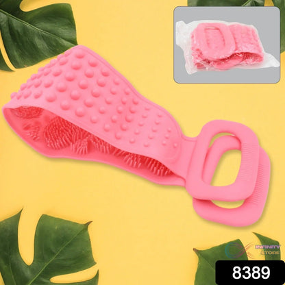 Powerful Rubbing Back,Artifacts Long Back Skin Soft Body Cleaning Scrubber - infinityexculsivestore.com