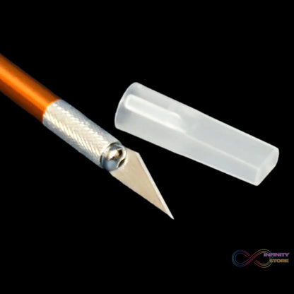 Precision Electronic Spices Hand Repair Cutting Knife with 5 Extra Sharp Blade (1 Set) - infinityexculsivestore.com