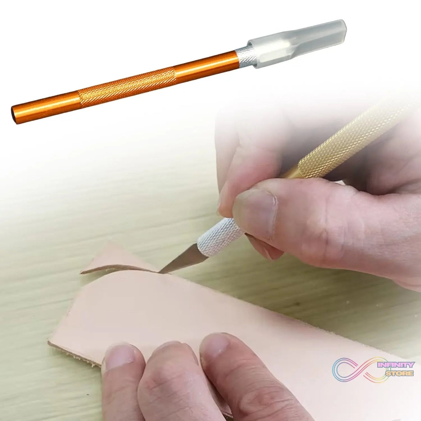 Precision Electronic Spices Hand Repair Cutting Knife with 5 Extra Sharp Blade (1 Set) - infinityexculsivestore.com