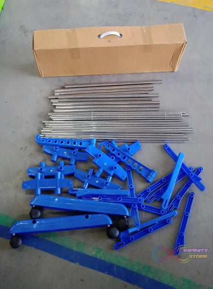 Premium Heavy Duty Stainless Steel 3 Layer Foldable Cloth Drying Stand (1 Set / With Brown Box) - infinityexculsivestore.com