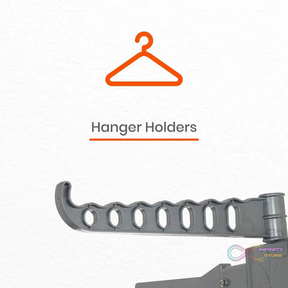 Premium Heavy Duty Stainless Steel 3 Layer Foldable Cloth Drying Stand (1 Set / With Color Box) - infinityexculsivestore.com