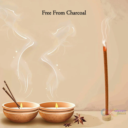 Premium Incense Sticks / Agarbatti (100 Gm / With Stand For Stick/ Mix Flavour) - infinityexculsivestore.com