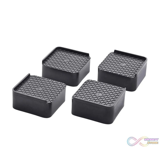 Premium Multipurpose Heavy Duty Cupboard / Refrigerator / Sofa Base Stand - Set of 4 Pcs - infinityexculsivestore.com