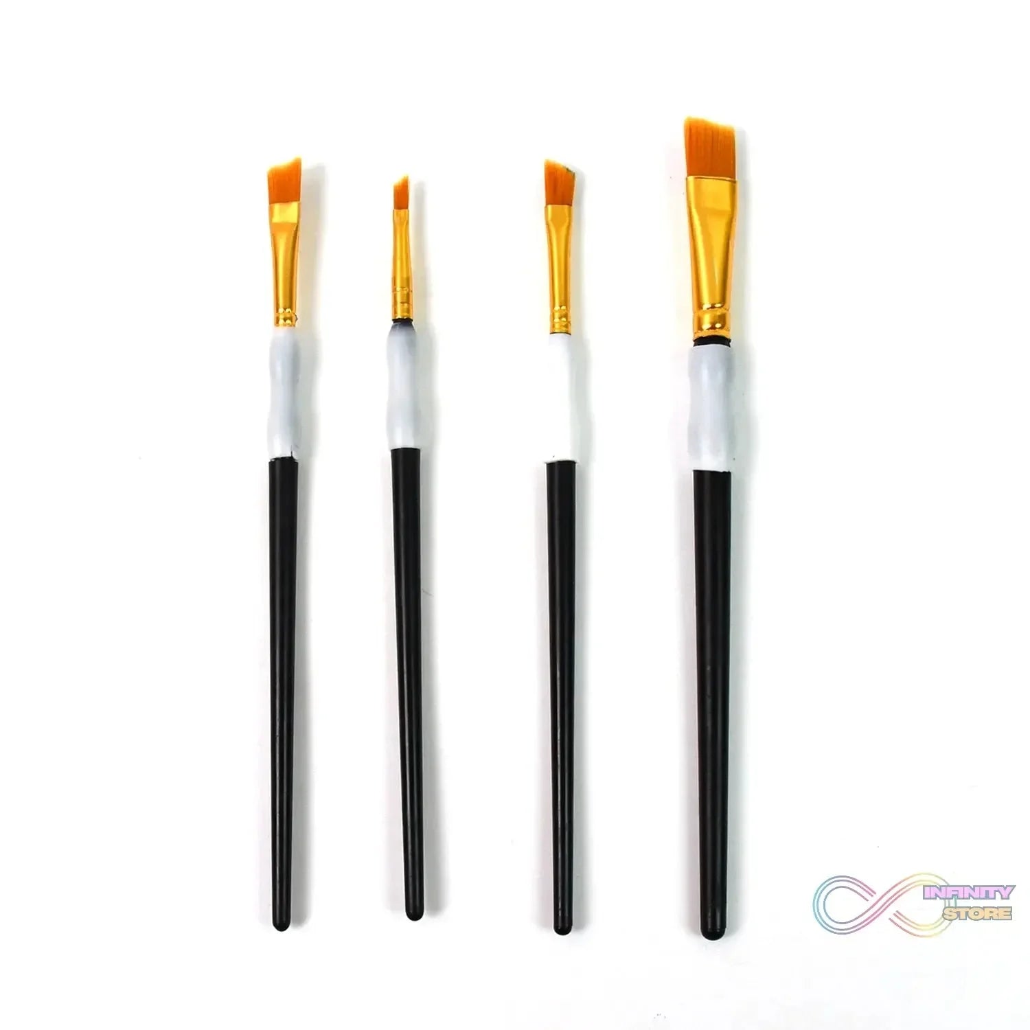 Premium Paint Brushes, Watercolor Acrylic Paint Brushes (4 Pcs Set) - infinityexculsivestore.com