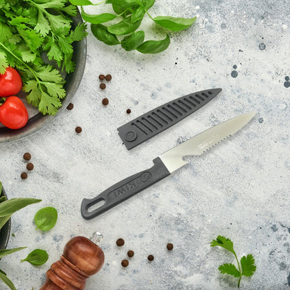 Premium Plastic Chopping Board & Steel Knife Vegetable Chopping Board With Knife Cutting Board for Kitchen Chopper Fruit and Vegetable Cutter Chopper Plastic (3 Pc Set) - infinityexculsivestore.com