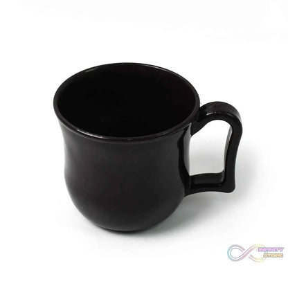 Premium Plastic Coffee / Tea Cups / Mug with Handle(1 Pc / Loose / Black) - infinityexculsivestore.com