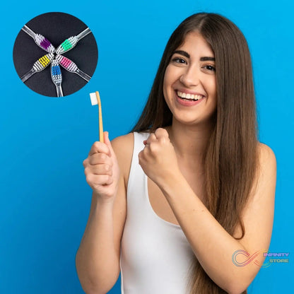 Premium Plastic Toothbrush (1 Pc / Mix Color) - infinityexculsivestore.com