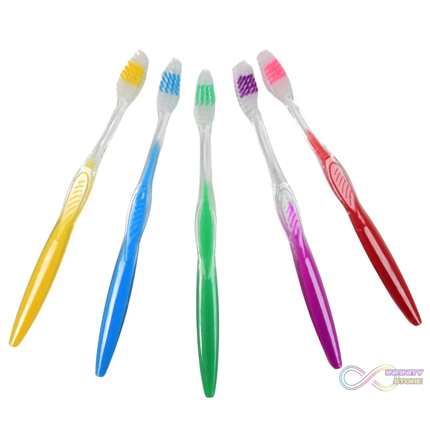 Premium Plastic Toothbrush (1 Pc / Mix Color) - infinityexculsivestore.com