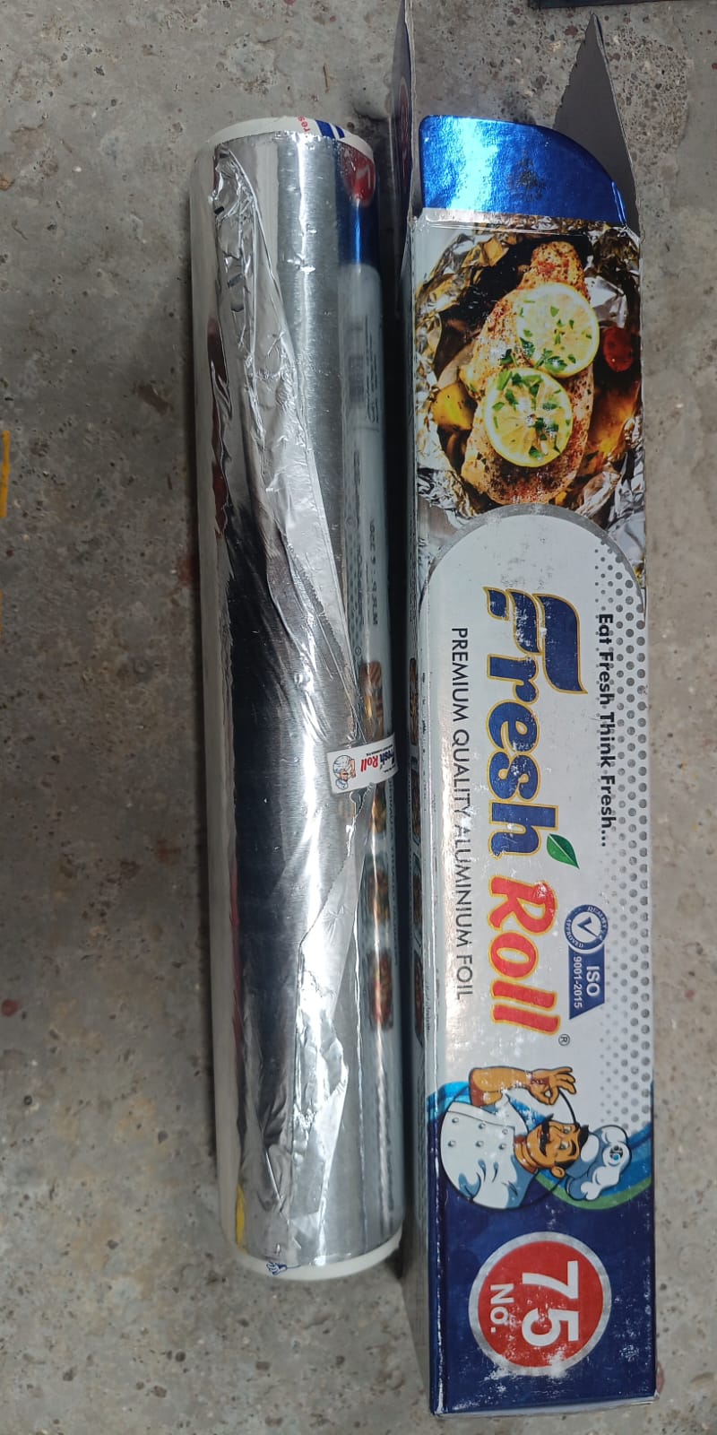 Premium Quality Aluminum Foil Roll Heavy Duty Non Stick Thick Aluminum Foil Sheet Baking Grilling Tool Width 295mm (1Pc) - infinityexculsivestore.com