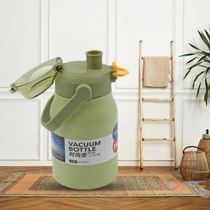 Premium Stainless Steel Vacuum Insulated Bottle Water Flask Vacuum Hot Cold For Kids / Travelling Water Bottle for Kids with Straw, Thermos For office / Gym /School (1000 ML) - infinityexculsivestore.com