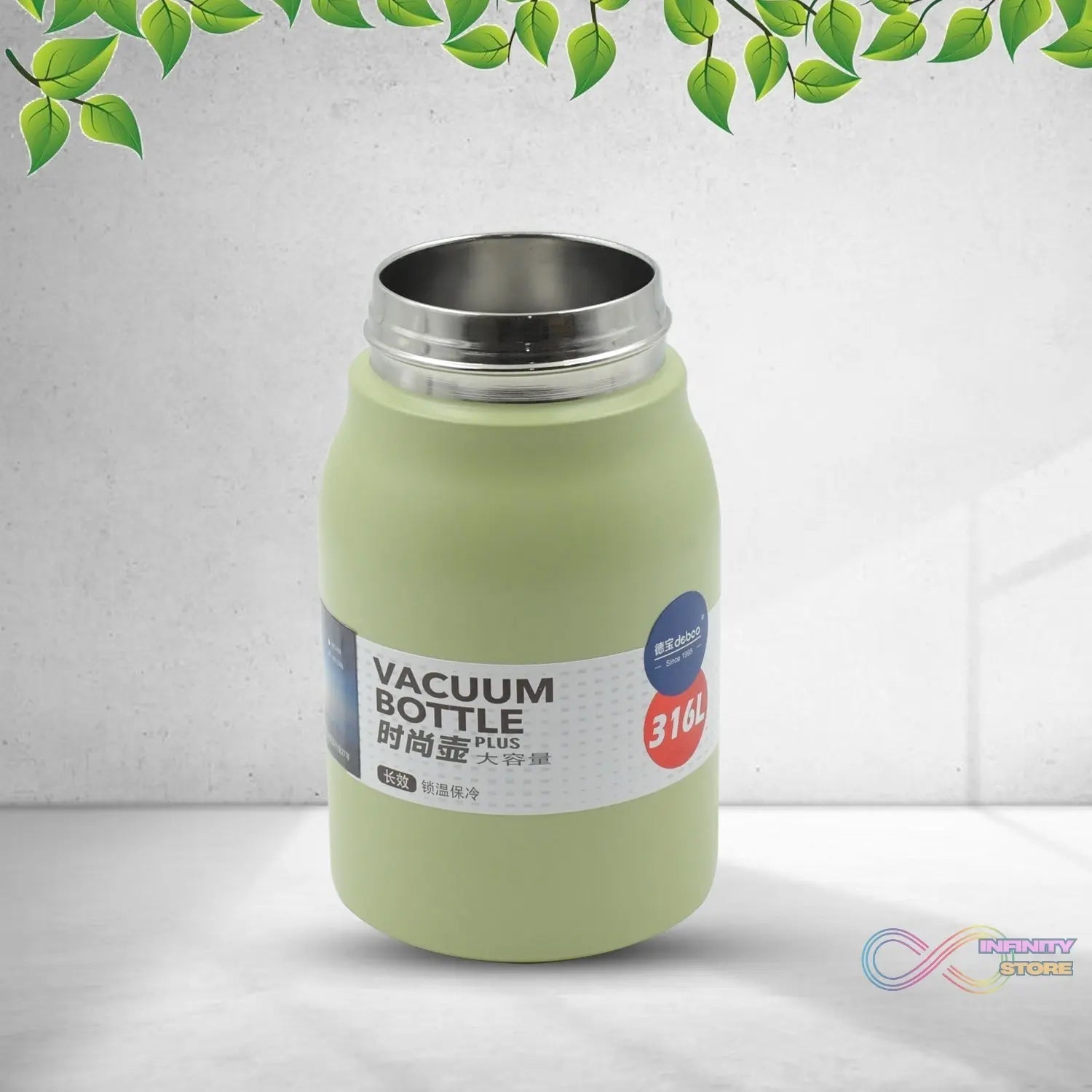 Premium Stainless Steel Vacuum Insulated Bottle Water Flask Vacuum Hot Cold For Kids / Travelling Water Bottle for Kids with Straw, Thermos For office / Gym /School (1000 ML) - infinityexculsivestore.com