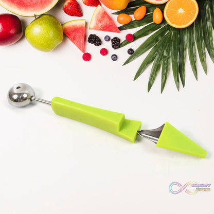 Professional 3 in 1 Stainless Steel Watermelon Cutter Fruit Carving Tools Set (1 Set) - infinityexculsivestore.com