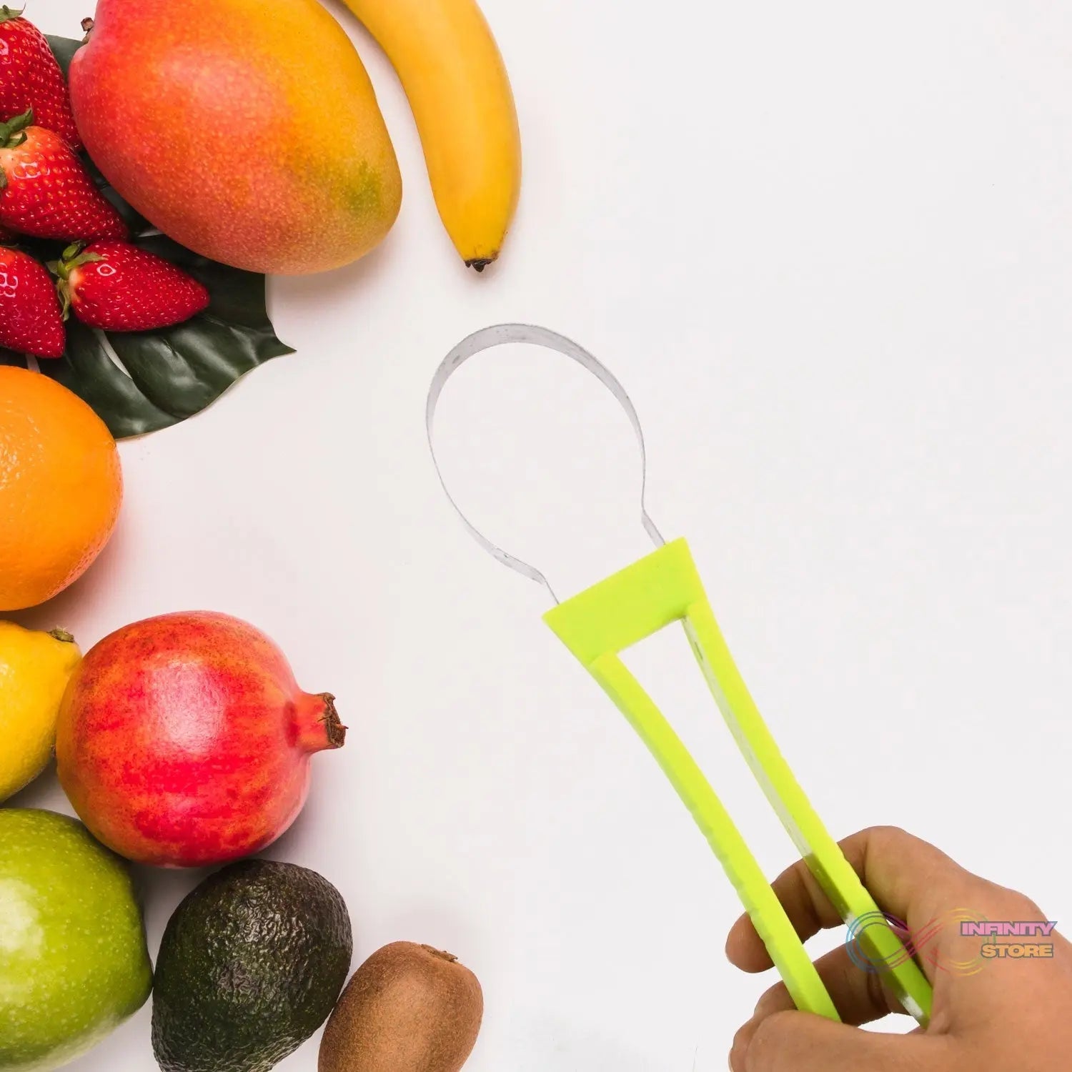 Professional 3 in 1 Stainless Steel Watermelon Cutter Fruit Carving Tools Set (1 Set) - infinityexculsivestore.com