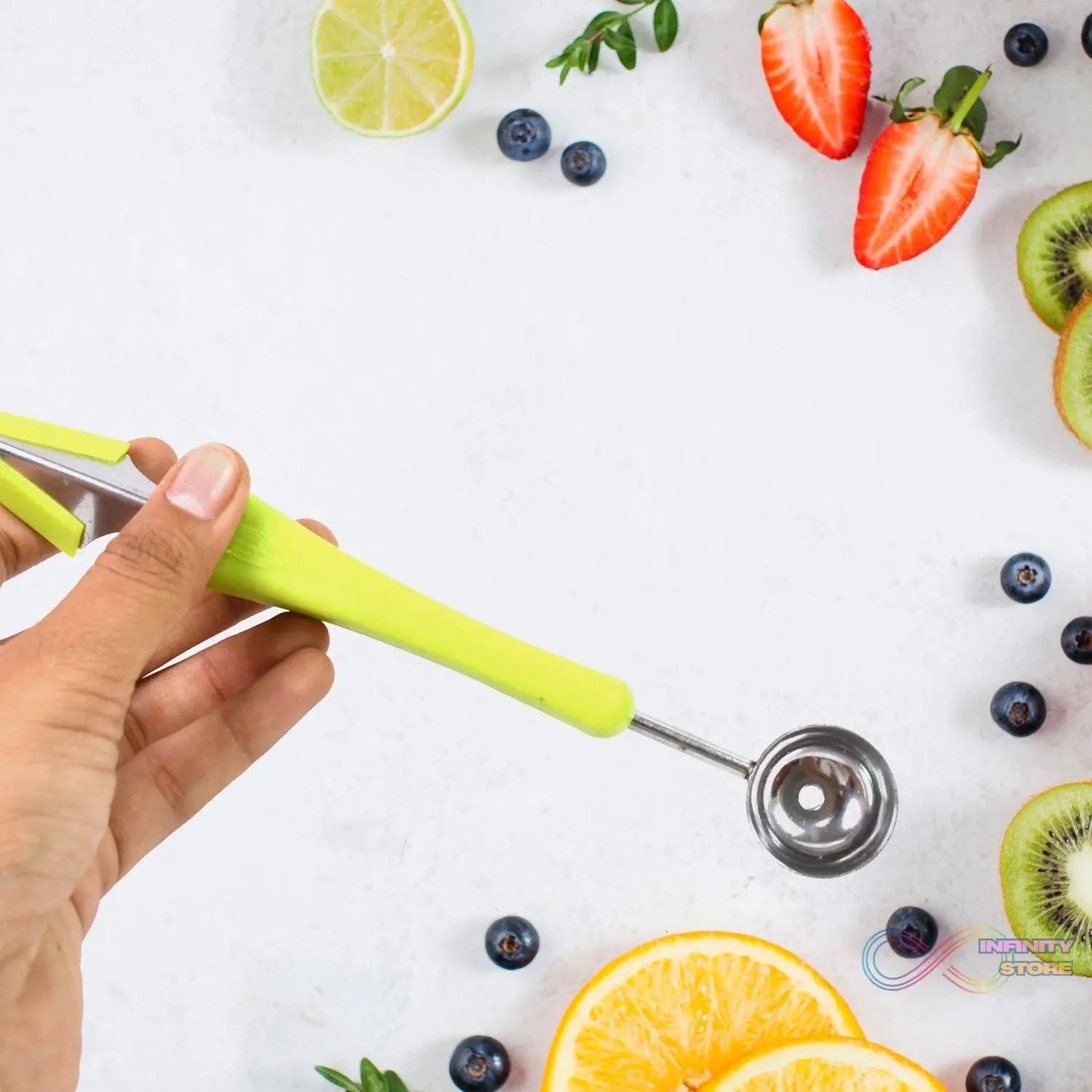 Professional 3 in 1 Stainless Steel Watermelon Cutter Fruit Carving Tools Set (1 Set) - infinityexculsivestore.com